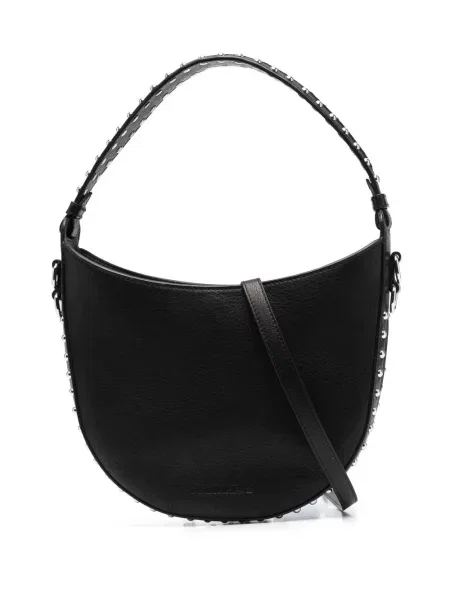 Geantă Dsquared2 cu tepi negru