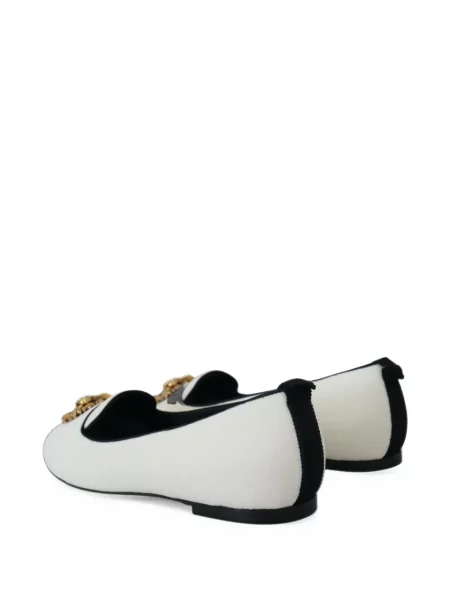 Loafersy Dolce & Gabbana biela