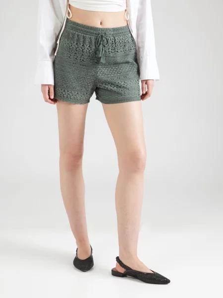 ONLY Pantaloni ONLFILICIA pin verde