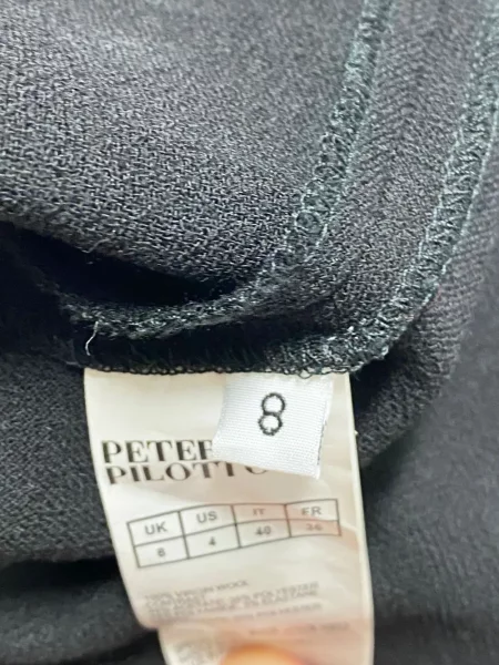 Cu peplum top Peter Pilotto de lână negru