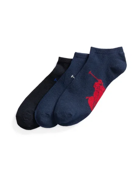 Polo Ralph Lauren Ponožky námornícka modrá / červená / čierna biela