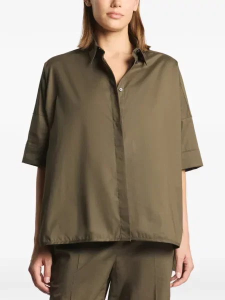 Cămașă Fay scurtă verde
