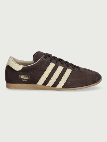 Adidas Originals Paris sneakersy zamszowe brązowe