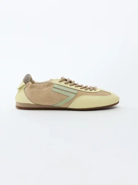 Шкіряні Кеди низькі Emmelie Delage Limma жовтий