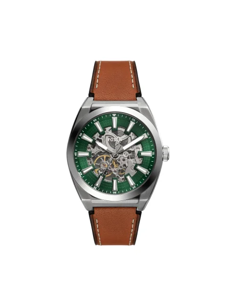 FOSSIL Analóg órák EVERETT / sötétzöld / ezüst barna