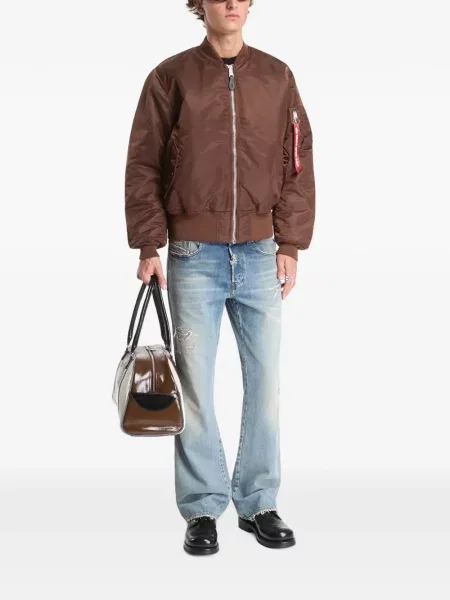 Geacă bomber Alpha Industries maro