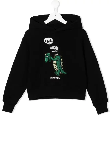 Hoodie Palm Angels μαύρο