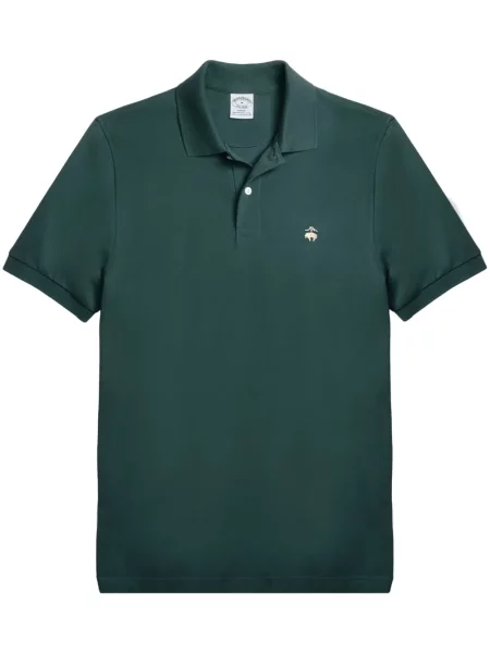 Polo Brooks Brothers cu broderie verde