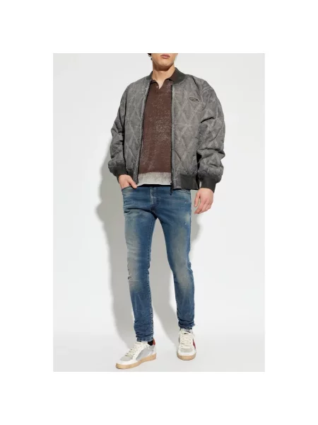 Sweter Diesel brązowy