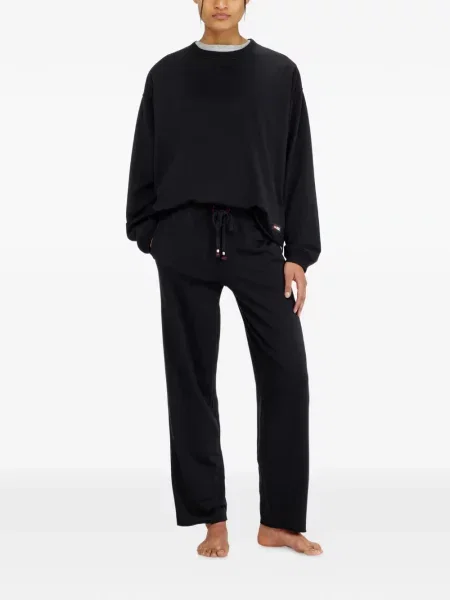 Pantaloni Diesel alergare cu cordon negru
