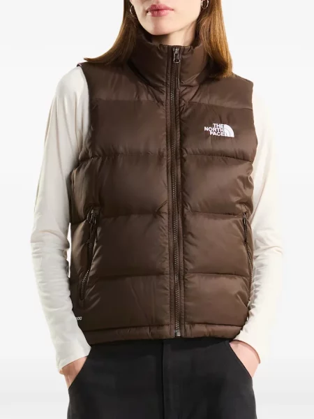 Matlasat vestă The North Face cu imagine maro