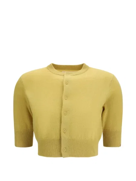 Cardigan Extreme Cashmere din cașmir galben