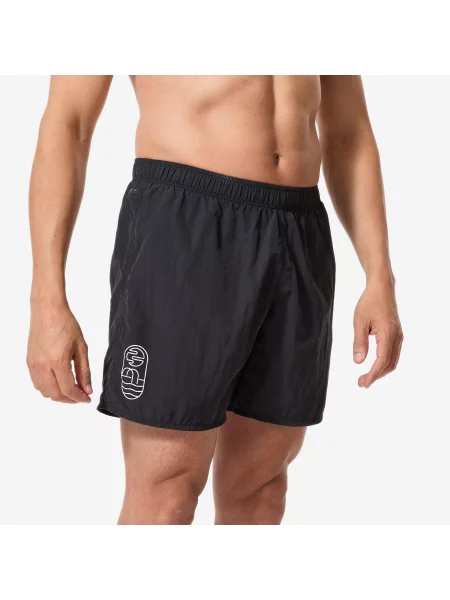 Szorty pływackie Decathlon Basic czarne