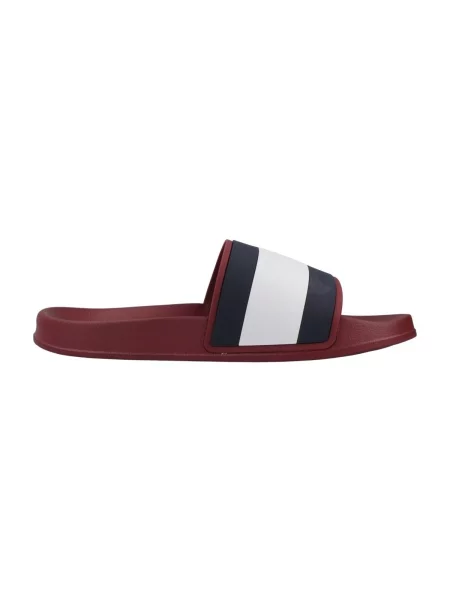 Tommy Hilfiger Papucs Core Hilfiger Flag Pool Slide piros