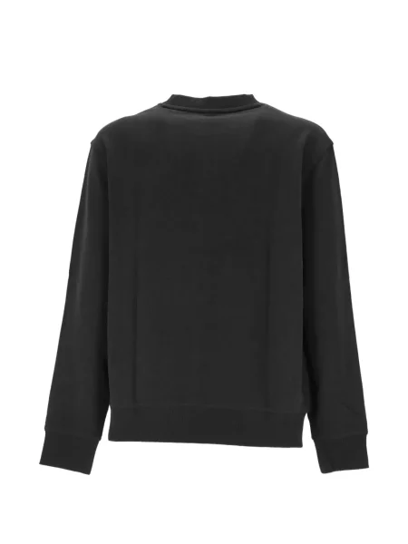 Hanorac Boss cu broderie din material terry negru
