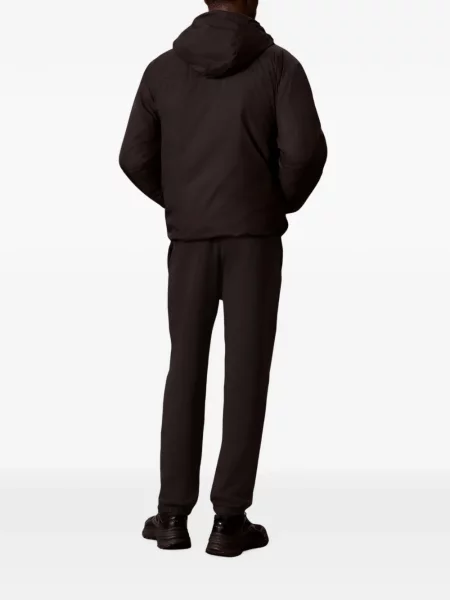 Spodnie Calvin Klein do biegania z logo czarne