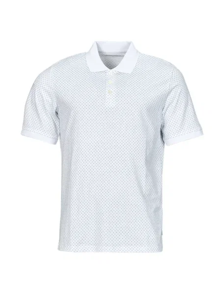 Tricou polo Jack & Jones alb