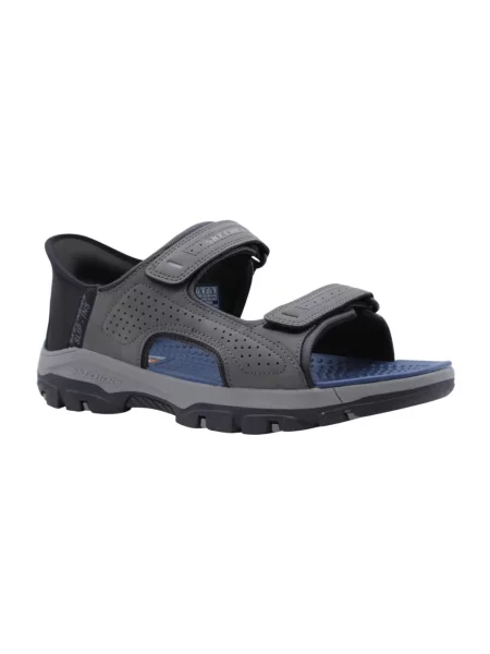 Sandały Skechers szare
