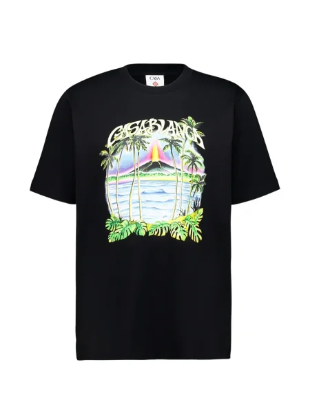 Tricou Casablanca cu imagine negru