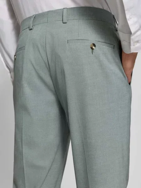 Spodnie garniturowe krój regular fit z dodatkiem S.oliver Black Label