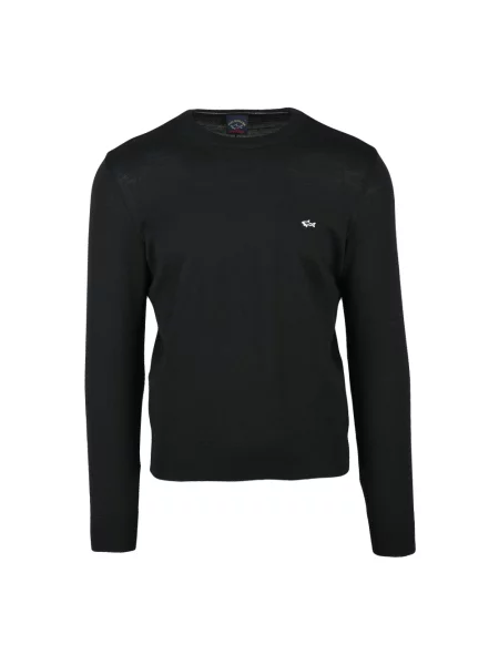 Sweter Paul & Shark wełniany czarny