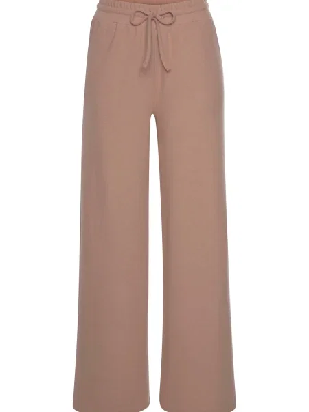 LASCANA Pantaloni de pijama taupe gri