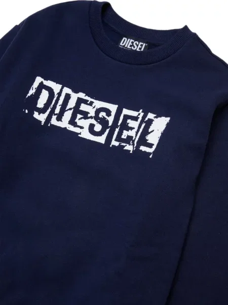 Bluza dziecięca Diesel niebieska