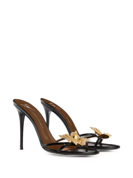 Papuci tip mules Giuseppe Zanotti negru
