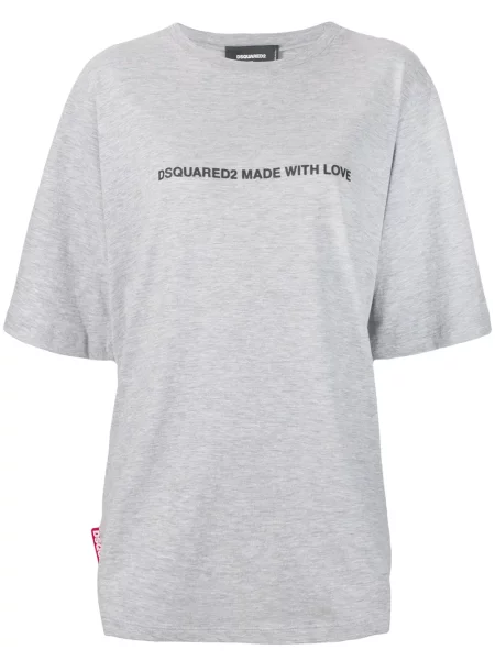 Tricou Dsquared2 gri