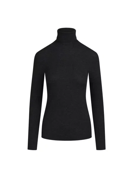 Sweter z golfem Mc2 Saint Barth szary