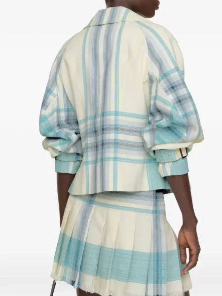 Decupat geacă Burberry în carouri