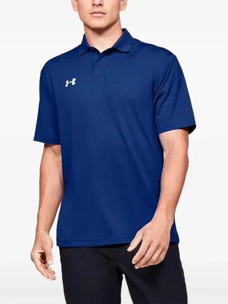 Tricou polo Under Armour cu imagine albastru
