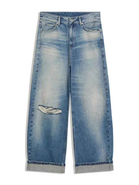Bershka Jeans denim albastru