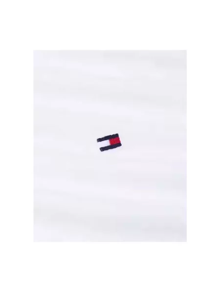 Koszulka polo o kroju regular fit z wyhaftowanym logo Tommy Hilfiger biała