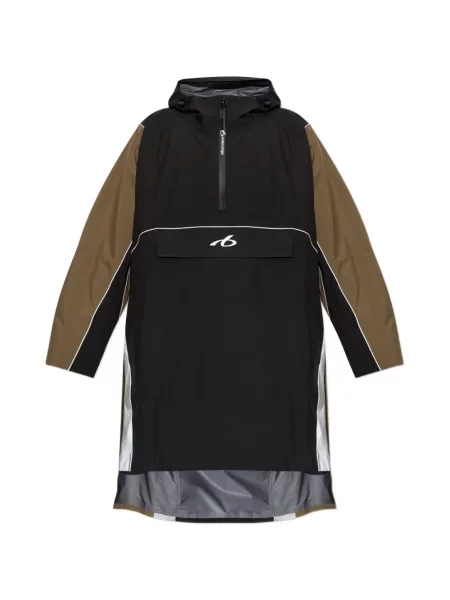 Hanorac cu glugă Balenciaga cu imagine negru