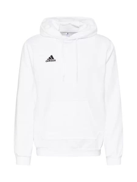 Geacă Adidas Performance cu glugă alb
