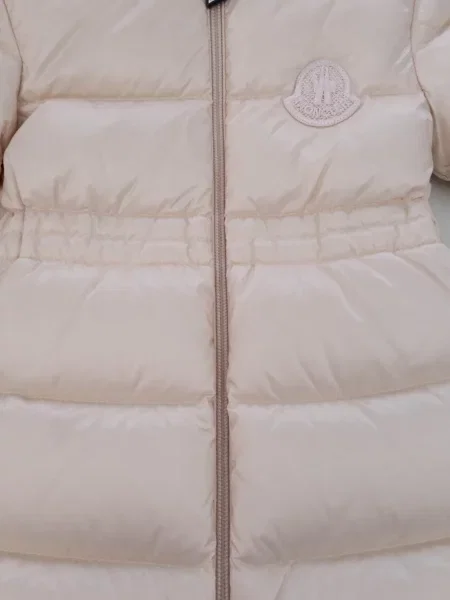 Kurtka dziecięca Moncler Enfant różowa