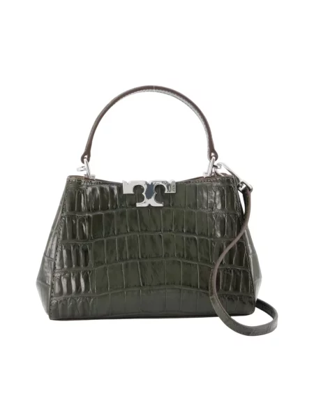 Tory Burch torebka z Eleanor oliwkowa
