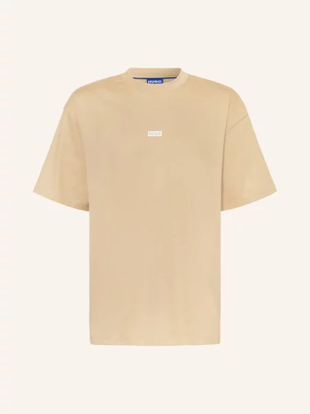 Hugo Blue Tričko Nalono béžová