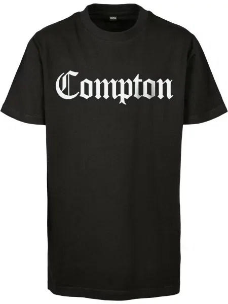 Mister Tee Tricou Compton negru alb