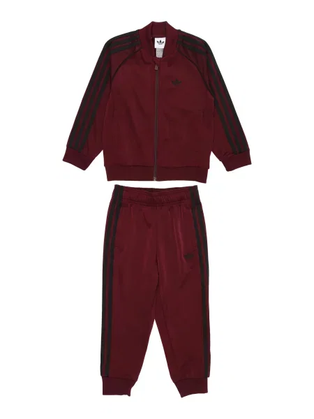 ADIDAS ORIGINALS Trening SUPERSTAR roșu bordeaux negru
