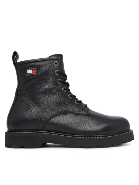 Trzewiki Tommy Jeans czarne