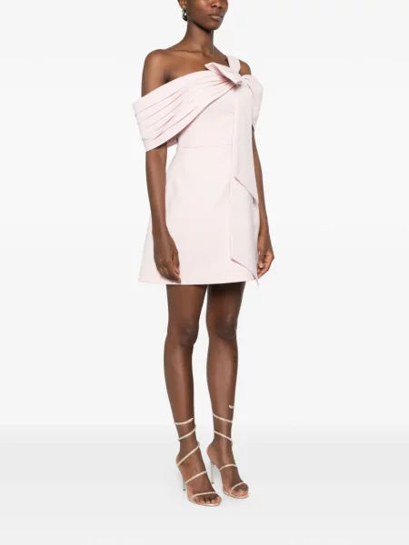 Rochie mini Leen Mougrhabi cu funde roz