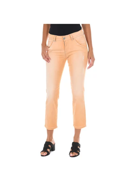 Pantaloni Met portocaliu