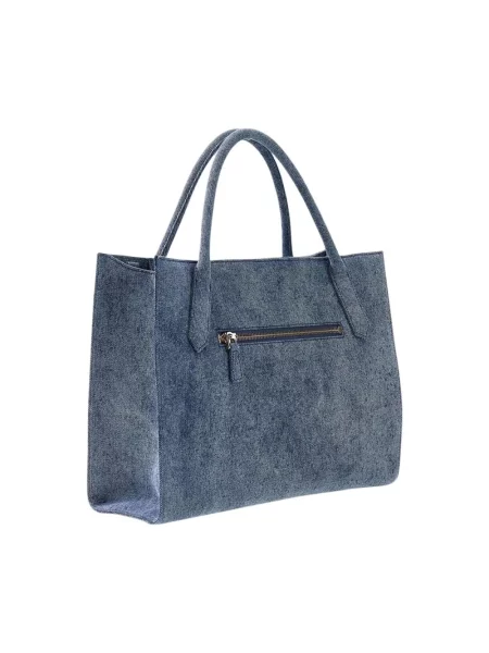 Shopperka Guess niebieska