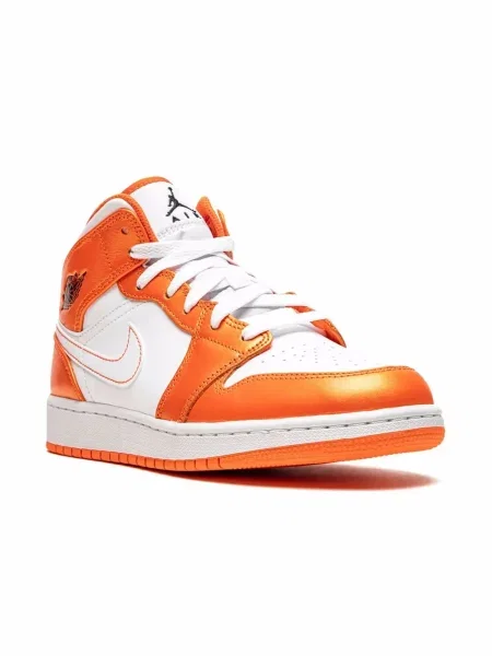 Sneakersy dziecięce Jordan Air Jordan 1 pomarańczowe