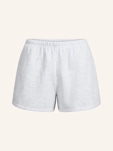 Skims Pohodlné Domácí Teplákové Kraťasy Cotton Fleece light heather grey šedé