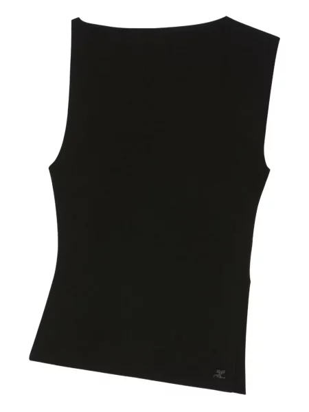 Τοπ Courreges μαύρο