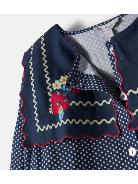 Gyerek blúz Bebe Organic kék