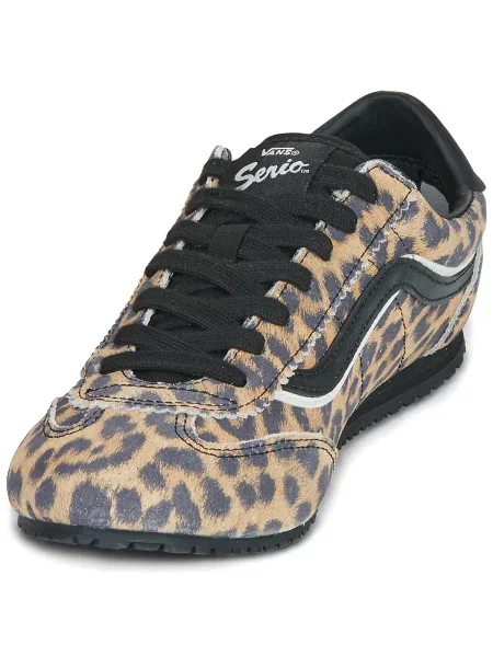 Sneakerși Vans din piele de căprioară maro
